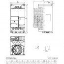 Falownik wektorowy 7,5kW 3-fazowy 460VAC Delta Electronics VFD075E43A